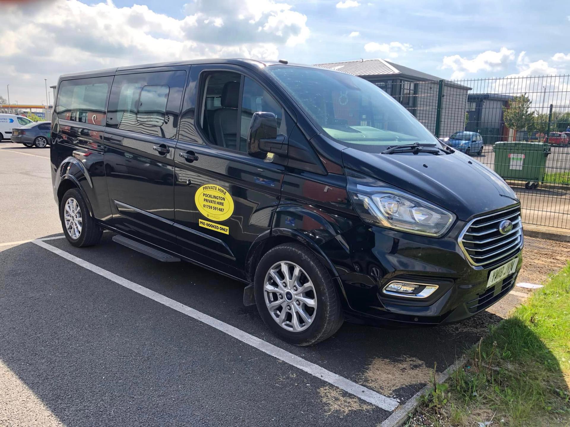 Side view of the Pocklington Private Hire 8-seater